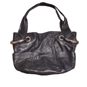 B. Makowsky Leather Shoulder Bag